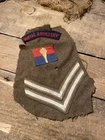 WW2 British 18th Training Brigade Royal Artillery Battledress Cut Off Insignia