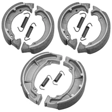 for Suzuki LT80 Quadrunner Quadsport 80 1987-2006 Front and Rear Brake Shoes