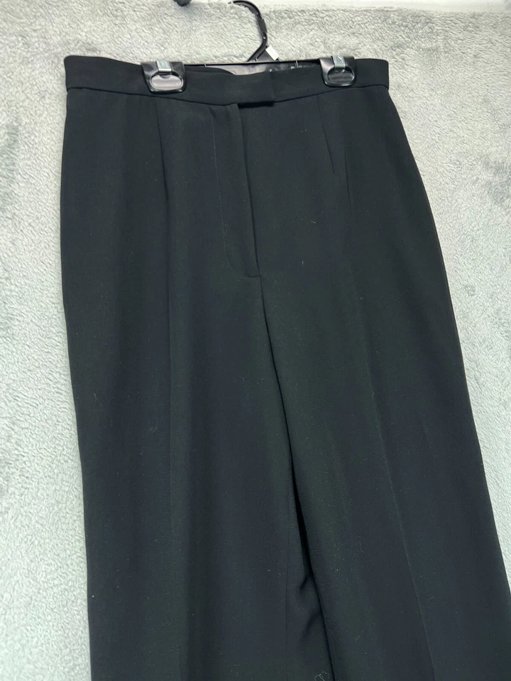 Amanda Smith Suit Dress Pants Womens 10 Black Career Formal Chino Lined Ladies - Image 2 of 4