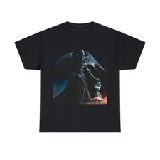 Grim Reaper Biker T Shirt Unisex Adult Gothic Metal Tee Scary Halloween Art