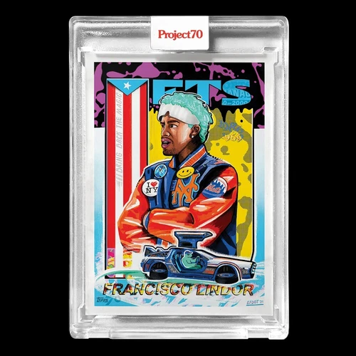 Topps Project 70 Card 269 - Francisco Lindor by Efdot - PR 1550!