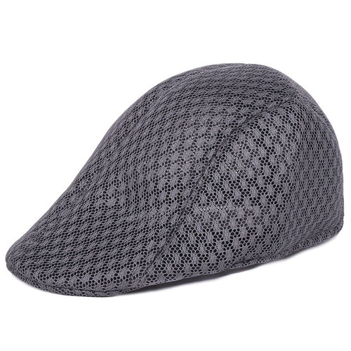 Summer Men Breathable Mesh Ivy Cap Beret Newsboy Hat Gatsby Cap Cabbie Flatcap │ - Picture 39 of 44