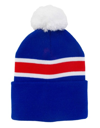 Rangers Style Bobble Hat - Made in the 