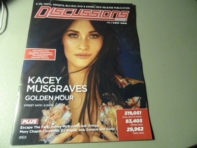 Discussions Magazine Catalog Kacey Musgraves Cover Volume 11 Ebay