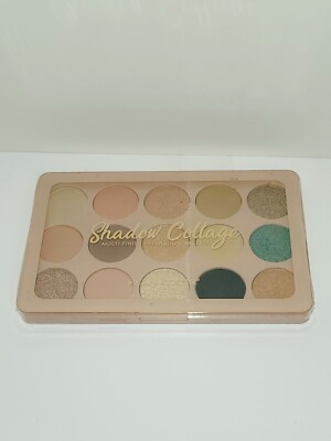 Kleancolor Shadow Collage Palette - Multi-Finish Eyeshadow Beige and Purple