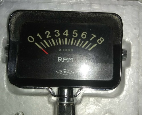 NOS Vintage 6 Cylinder Rev Counter - Pos Earth 60s - CUSTOM BUILD / RAT ROD ETC - Picture 3 of 6