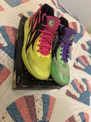 PUMA MB.02 Rick and Morty Adventures Mid Top Basketball Sneakers 377411-02