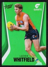 2026 AFL SELECT FOOTY STARS HOBBY GREEN CARD G80 Lachie WHITFIELD /60 LOW!!! GWS