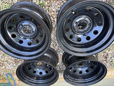 Jeep Wrangler 15” X 10” Tuff Torque Steels Wheels X 4