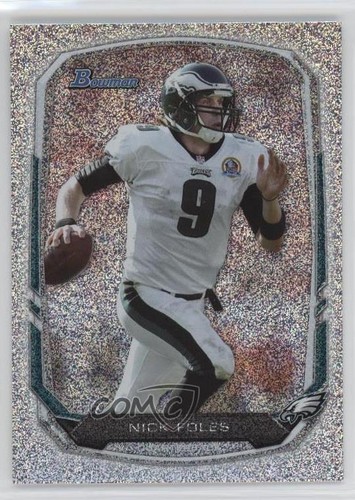 Nick Foles [Silver Ice] #104 2013 Bowman card