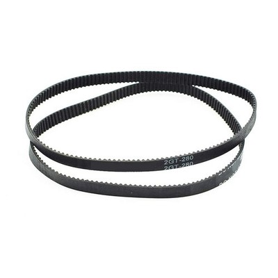 GT2 Closed Loop Timing Belt 2Pcs, W 6mm/0.24'' x D 280mm/11, Rubber 2GT 3D Pri...
