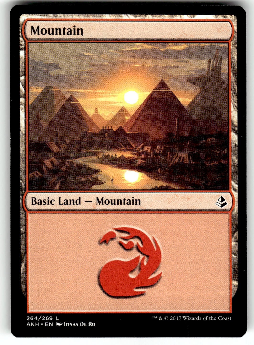 MTG Amonkhet AKH Card 264/269 L Mountain