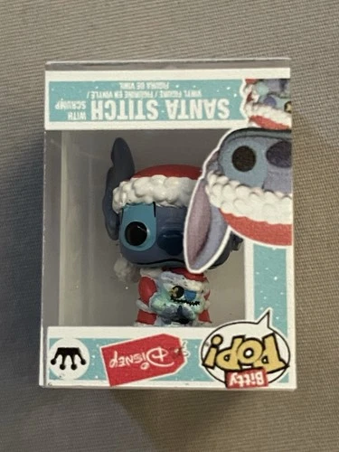 Funko Bitty Pop! Santa Stitch With Scrump Christmas Error Misprint Upside Down