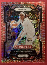 2024 Panini WNBA Monopoly Prizm Kahleah Copper #58 Red Millionaire Shimmer /100