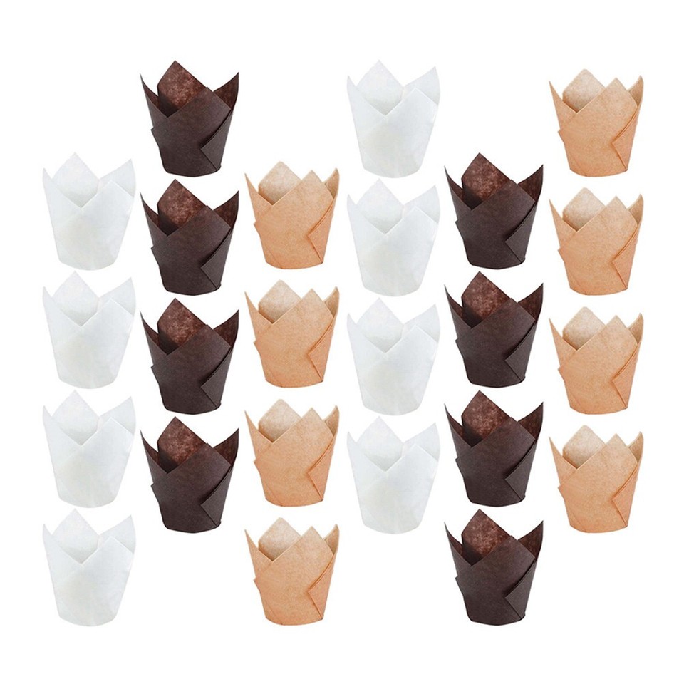 150Pcs Cupcake Wrapper Muffin Liner Baking Trays Pastry | eBay Australia