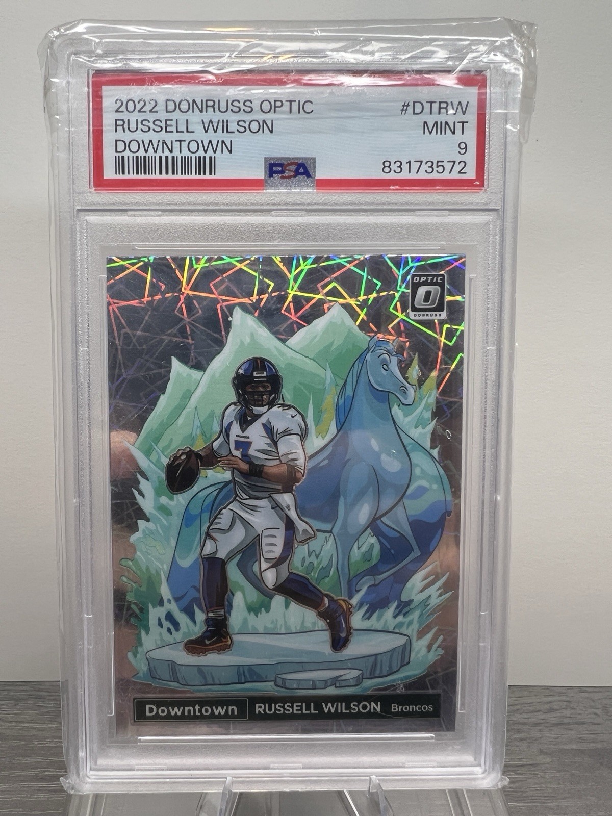 2022 Panini Donruss Optic - Downtown Russell Wilson #DT-3