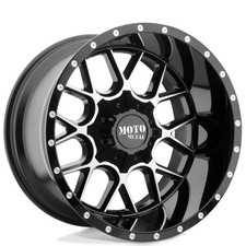 Moto Metal Wheels Mo986 Siege 22x10 Gloss Black Machined 4pcs B2