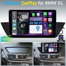 DAB+ 4+128GB F�r BMW X1 E84 2010-2016 Apple Carplay 10.1'' Android 15 Autoradio