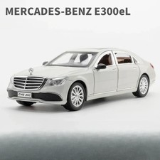 1:24 Mercedes-Benz E300eL Car Model Sound and Light Collective Diecasts Toys