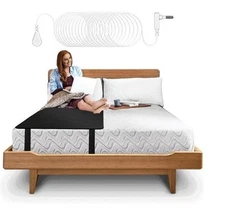 Grounding Mat for Bed, Grounding Mattress Cover Pad for Improve Sleep, Conductiv