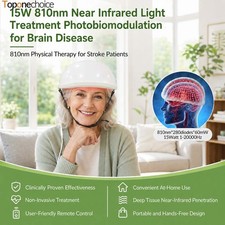Near Infrared LED Photobiomodulation Helmet for Traumatic Brain Injury Recovery