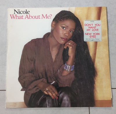 Nicole   What About Me?   Vinyl LP Schallplatte  EU  1986  EX/VG