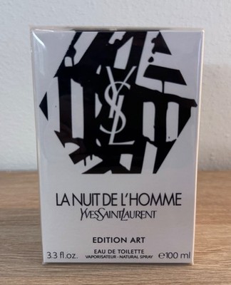 Yves Saint Laurent La Nuit De L'Homme Edition Art 100ml 2013 formulation BNIB