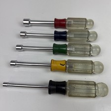 Craftsman -V- 5pc SAE Nut Drivers Set USA ๐บ๐ธ Made