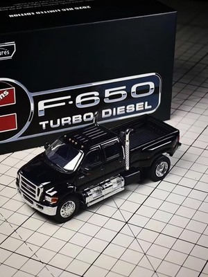 MK 1:64 Ford F650 Super Duty Cummins Turbo Diesel Truck HEC Exclusive Model