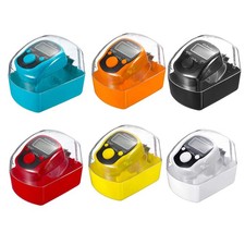 6Pack Digital Tally Counter with LED Light, Carry Ring, Hard Case for Prayer