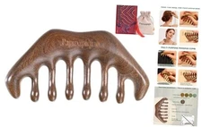 Natural Green Sandalwood Multi-Point Gua Sha Tool – Handheld Sandalwood Quiet