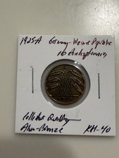 1925-A Germany - Weimar Republic 10 Reichspfennig - Collector Quality - Nice!!