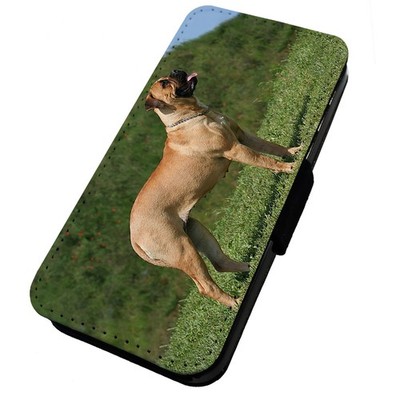 Bedruckte Flip Handyhülle iPhone, Samsung & Huawei Hunde Mastiff