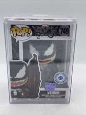 Funko Pop Vinyl: Marvel - Venom  Glows in the Dark Exclusive 749  Hard Case