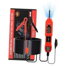 Power Circuit Probe Tester,3.5-36V Circuit Tester Automotive,Car Short Red