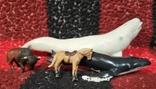 Lot Of 4 Safari Ltd / Monterey Bay Aquarium Animals