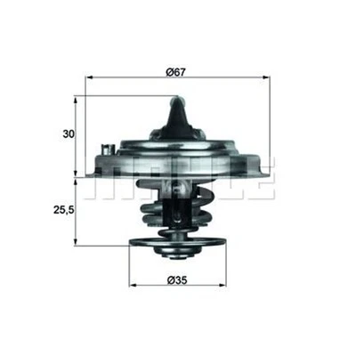 Thermostat Behr Avec Joint Pour Audi A6 - Photo 1/4