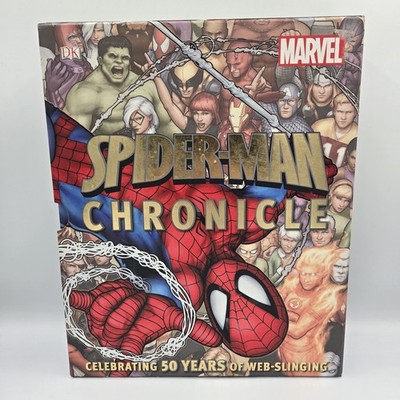 Marvel Spider-Man Chronicle Book 2012 50 Years Of Web-Slinging
