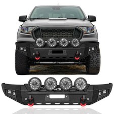 Vijay Fits 2019-2023 Ford Ranger Steel Front Bumper With Lights Winch Plate Vijay Fits 2019-2023 Ford Ranger Steel Front Bumper With Lights Winch Plate