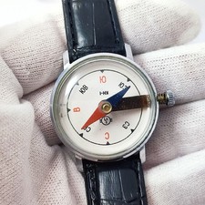 ?Rare Vintdge Soviet wrist compas mechanical CHCHZ KH-1 made in USSR 1970-1980s