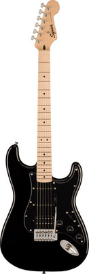 SQUIER Sonic Stratocaster HSS Maple Fingerboard Black
