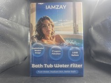 17-Stage Bath Tub Filter   Chlorine  Hard Water Removal, Soft Skin  Hair