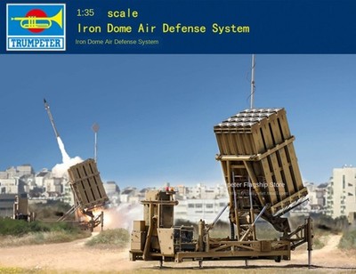 Trumpeter 01092 1/35 Iron Dome Air Defense System Plastic Model Kit