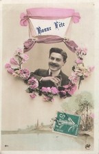 CP GOOD PARTY SCHNURRBART KRONE ROSEN BLUMEN - 50795