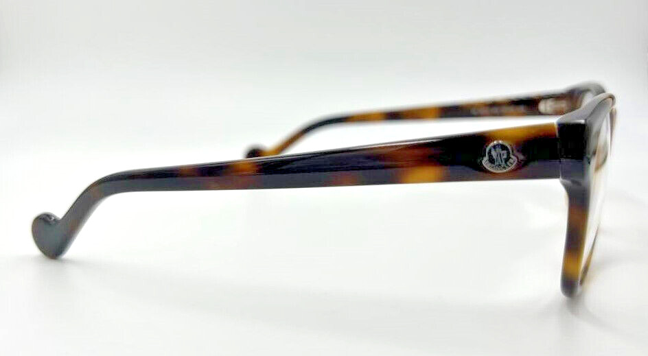 Authentic MONCLER ML5065-F 052 Dark Havana Square Demo Lens Eyeglasses - 53 mm thumbnail 3