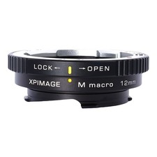 XPIMAGE Lens Extension Tube Adapter Leica M Lens to M Camera Macro Black 12mm