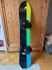 Snowboard mit Bindung und Tasche, Herren, Salomon First Call 162, Rome SDS Targa