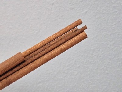 Ship Model Diorama Parts Cherry wood dowel lot various diameters and lengths
