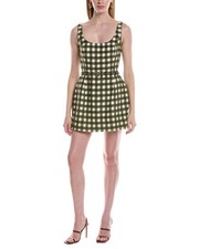 Oscar De La Renta Wool-Blend Mini Dress Women's