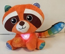 Interactive LeapFrog Red Panda Plush Light Up Singing Counting Toy Tested